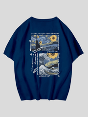 Camiseta Céu Estrelado – Van Gogh’s Modern Design