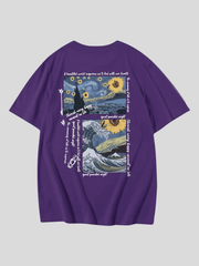 Camiseta Céu Estrelado – Van Gogh’s Modern Design