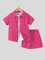 Conjunto Camisa Manga Curta e Shorts – style for Kids