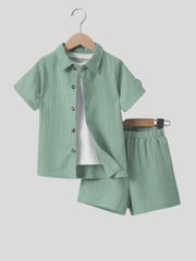 Conjunto Camisa Manga Curta e Shorts – style for Kids