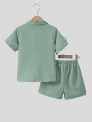 Conjunto Camisa Manga Curta e Shorts – style for Kids
