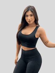 Cropped Fitness Esportivo – Support and Freedom