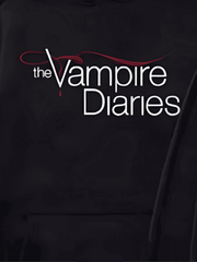 Moletom The Vampire Diaries Preto - Oficial Mystic