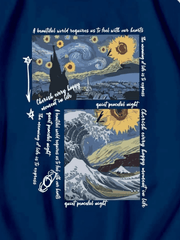Camiseta Céu Estrelado – Van Gogh’s Modern Design