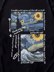 Camiseta Céu Estrelado – Van Gogh’s Modern Design